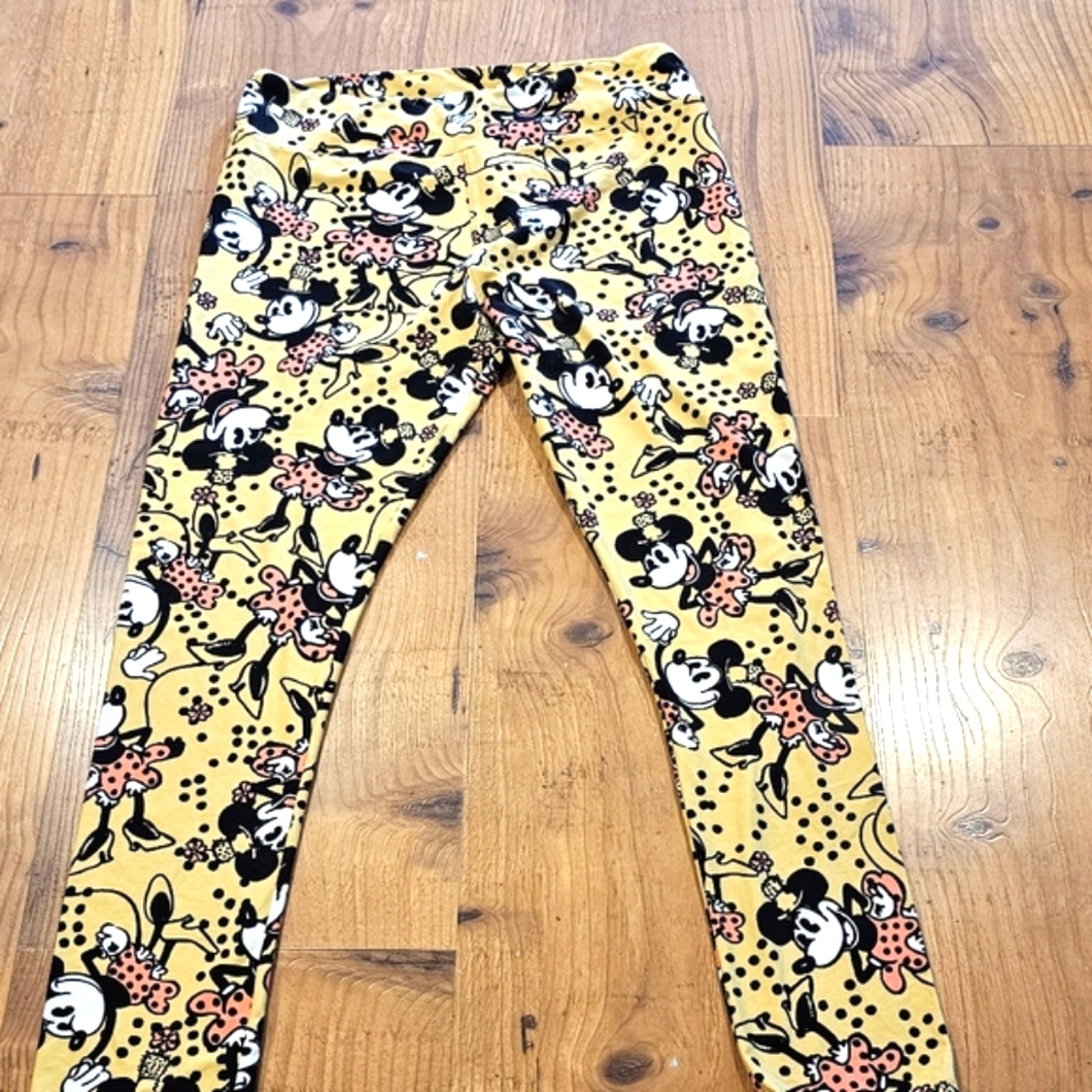 Never Worn Lularoe Minnie Mouse Legging